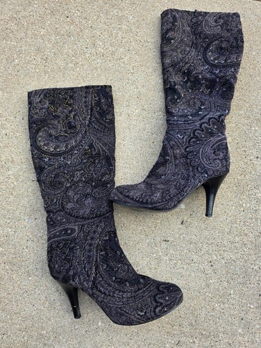 Vintage diba paisley glitter - vintage,